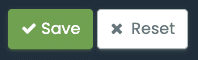 print screen of timely dashboard account design settings save and reset buttons