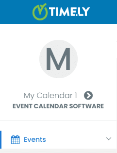 print screen of timely dashboard events tab