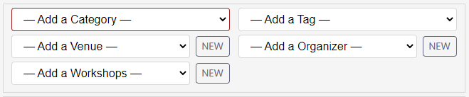 print screen of customized filter options in the form the final user will see in the Public View