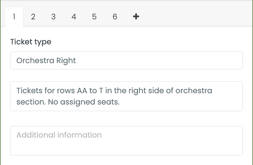 print for explain how create a new ticket type