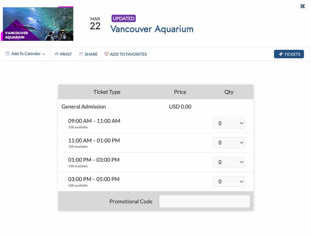 Set Up Online Registration and Ticketing
