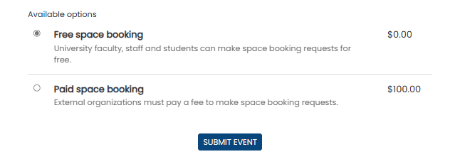 How Will your Audience See your Space Booking Services and Fees