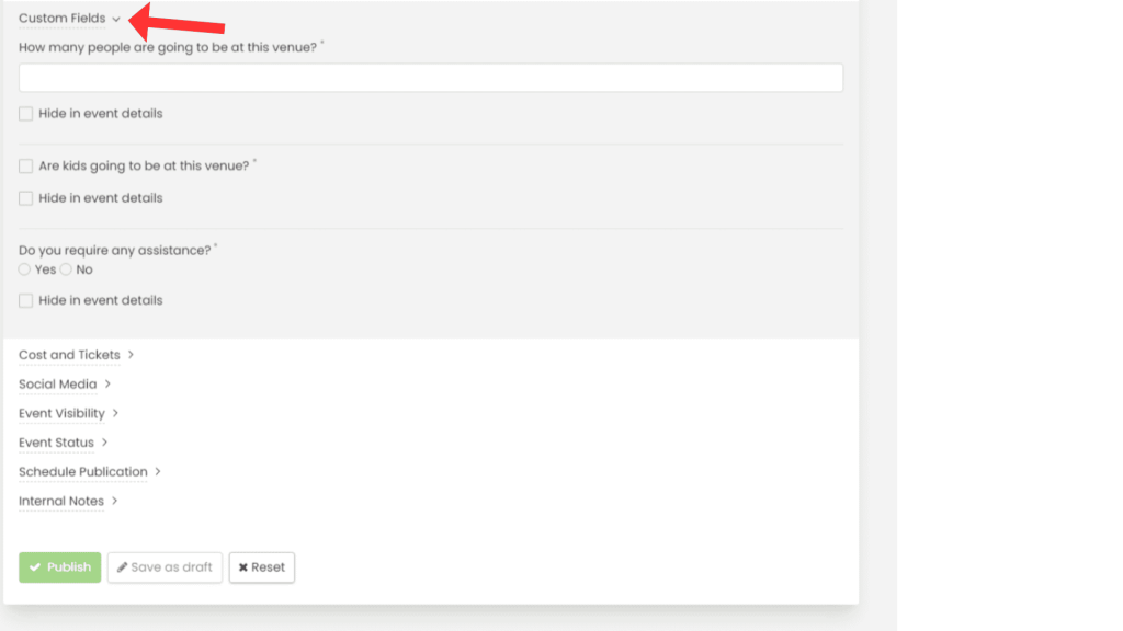 Custom questions on the Timely dashboard.