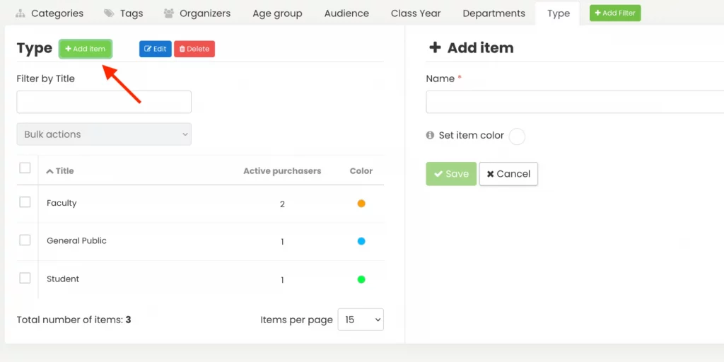 Filter creation process for Timely's Contacts Management module.