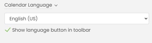 tela de impressão das configurações de tradução personalizada e uma opção com a qual é possível definir o idioma padrão