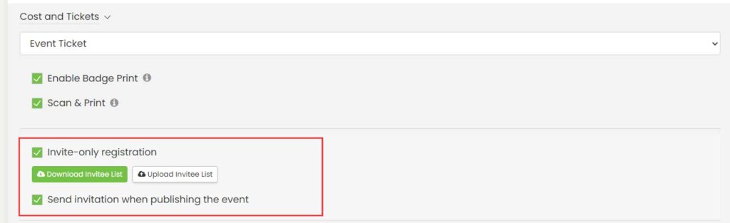 Enable invite-only registration 