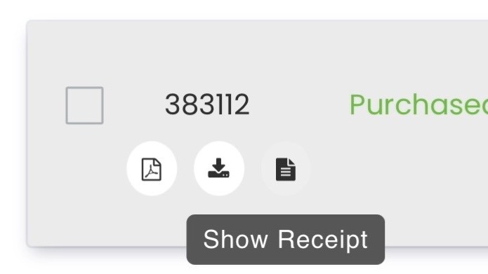 Viewing and Downloading Order Details