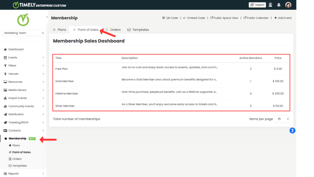 How to Sell Membership Plans Using the POS