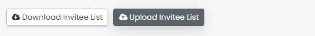 click Upload Invitee List